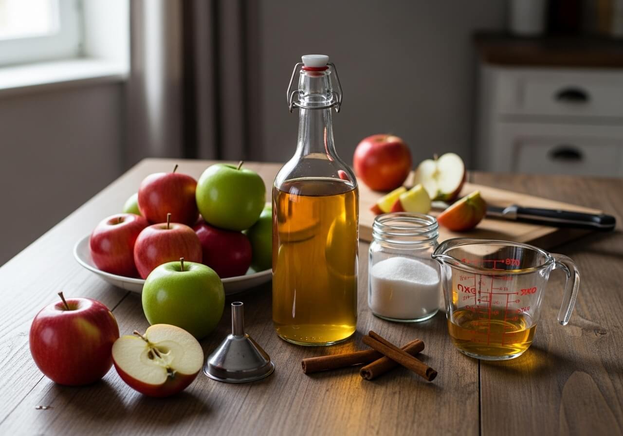 Apfellikör selber machen: Rezeptidee