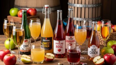 Apfelwein-Arten im Überblick