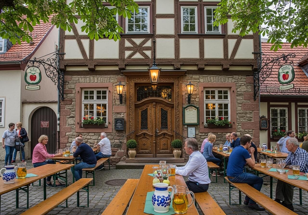 Apfelweinlokale in Frankfurt