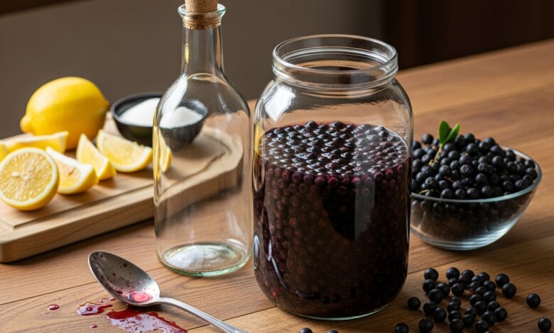 Aronia Likör selber machen - So geht's ganz einfach!