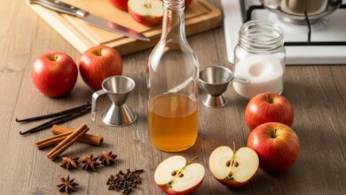 Omas Bratapfel Likör: So geht’s!