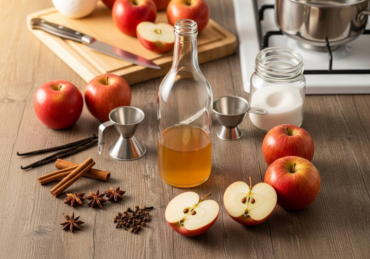 Omas Bratapfel Likör: So geht’s!
