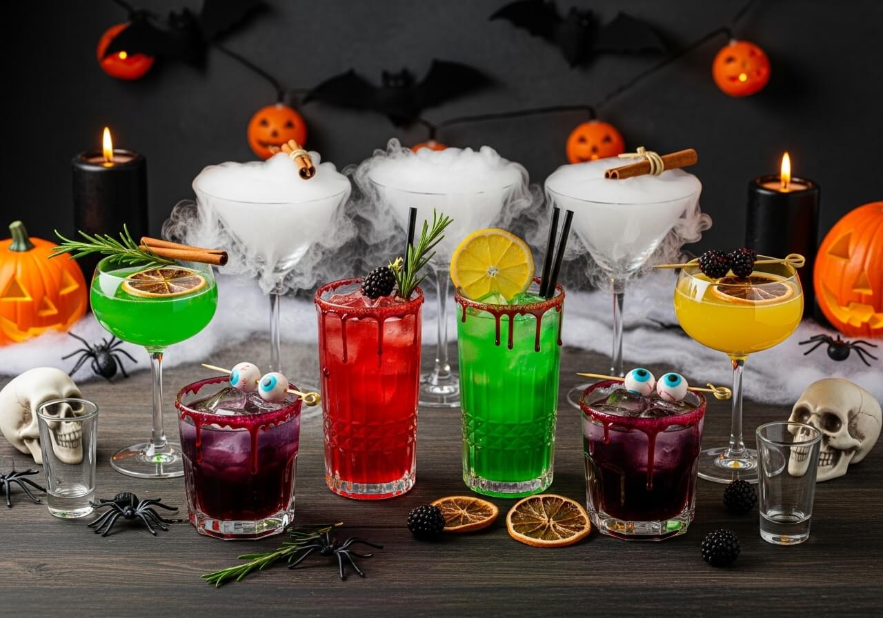 Halloween Cocktails: Rezepte für eine spooky Party