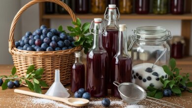 Schlehen-Likör einfach selbst machen