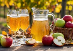 Apfel-Federweißer: Süßer Herbstgenuss in der Gärphase