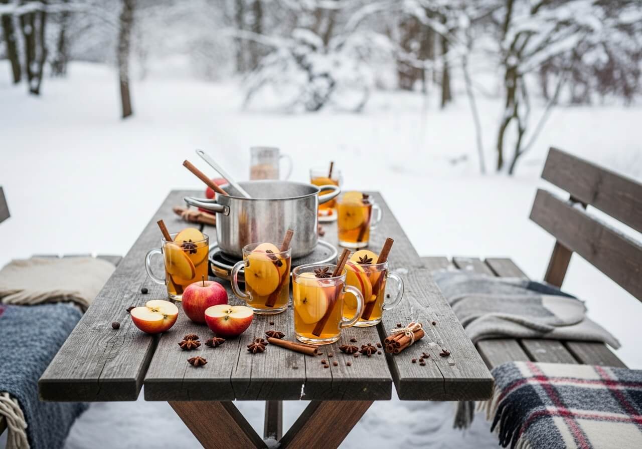 Apfelglühwein Rezept - Eine Tasse Tradition und Gemütlichkeit