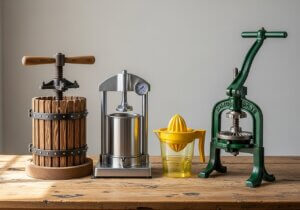 Arten von Obstpressen: Arbeitsweise, Vorteile und Nachteile im Überblick