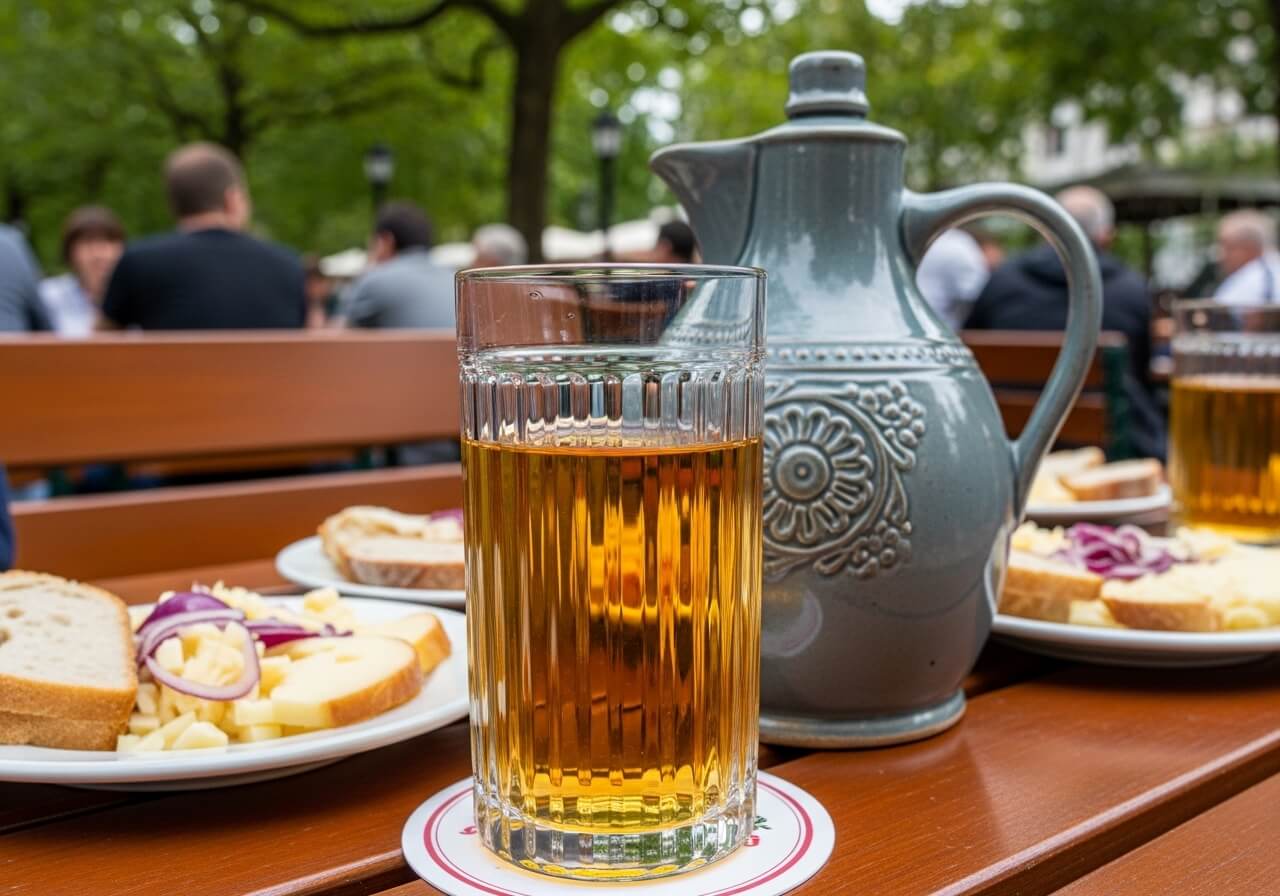 Wie trinkt man Apfelwein richtig?