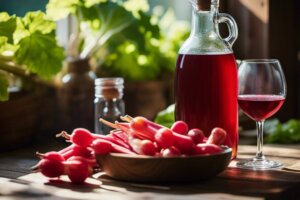 Rhabarberwein: Sorten, Herstellung und wissenswertes